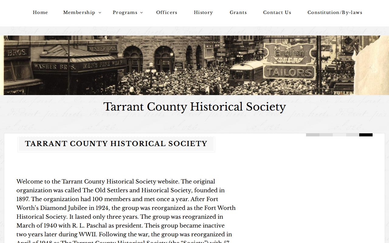 Bedford city directory Tarrant County Historical Society history resource